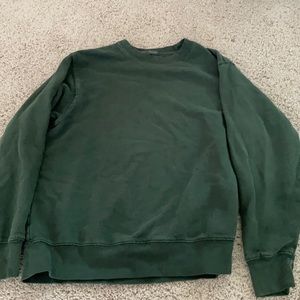 Brandy Melville green crew neck!!